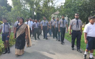 Last respects to Late Mr Shanil Perera