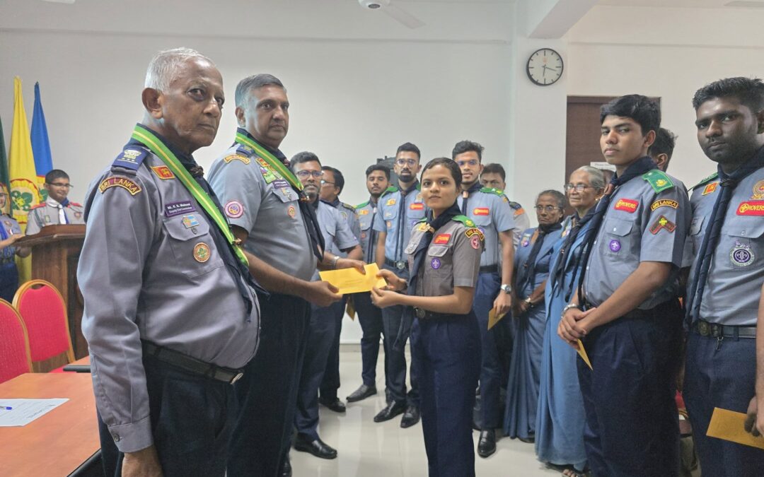 Sri Lanka Scout Association Hosts Bon Voyage Ceremony for International Delegations