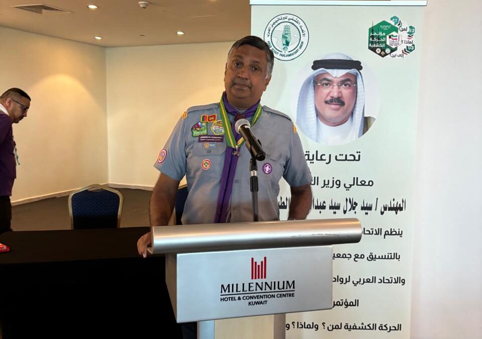 Chief Commissioner attends Arab Scouts Parliamentary Union Conference in Kuwait