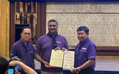 CHIEF COMMISSIONER AT INDUCTION CEREMONY IN MALAYSIA