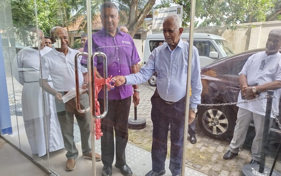 NEW SCOUT SHOP OF SRI LANKA SCOUT ASSOCIATION OPENED