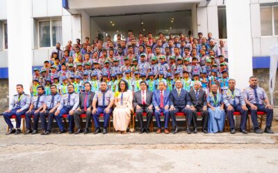 The correct path shown by the Prime Minister in front of the Scouts