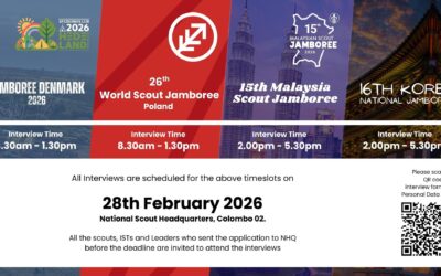 Interviews for International Jamborees – Your Jamboree Journey Begins Here!