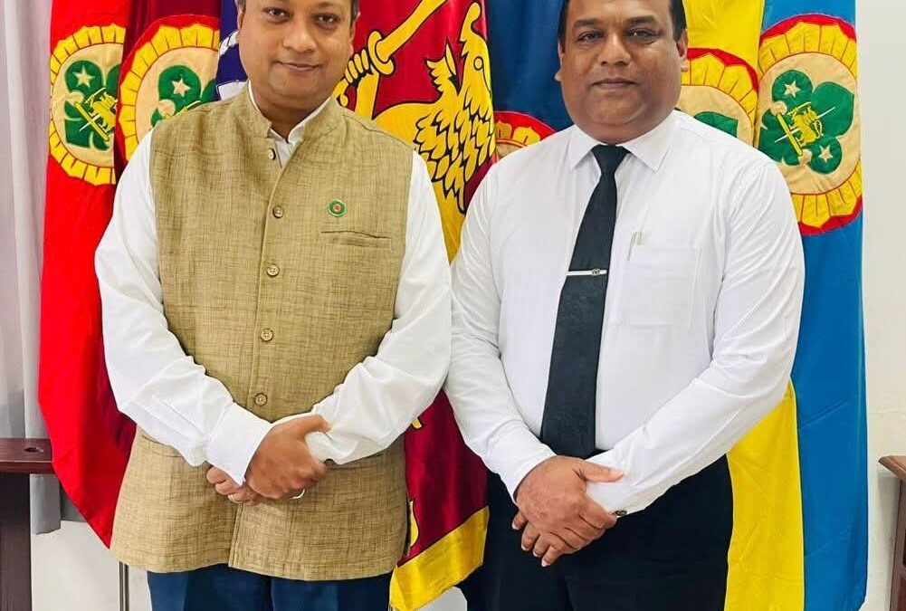 Courtesy Call by the High Commissioner of Bangladesh on the Chief Commissioner of the Sri Lanka Scout Association