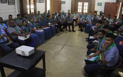 The 155th Scout Leaders Advanced Course opens at Pedro Scout Training Centre, Nuwara Eliya