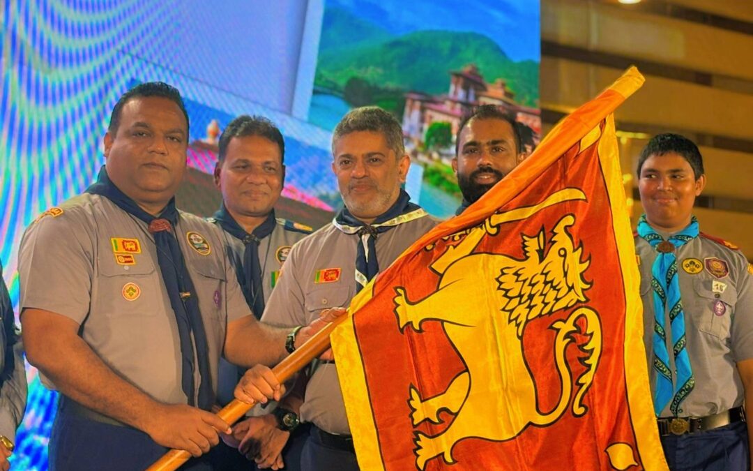 The Sri Lanka Scout Association proudly held the Bon Voyage Ceremony for the contingent attending the Bhutan