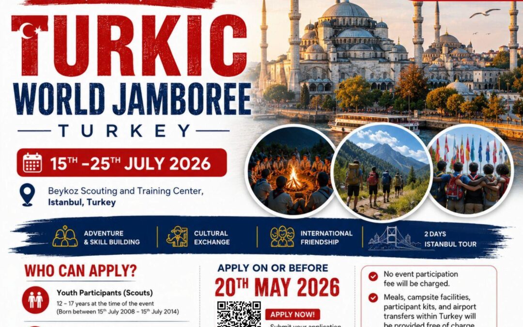 🇹🇷 Turkic World Jamboree 2026 – Türkiye 🌍