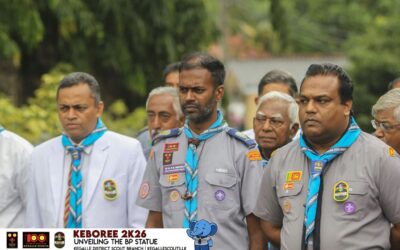 කෑගල්ල දිස්ත්රික් බාලදක්ෂ සියවස් සැමරුම් කඳවුරේ සමාප්ති උත්සවය ප්රධාන බාලදක්ෂ කොමසාරිස්තුමාගේ ප්රධානත්වයෙන්
