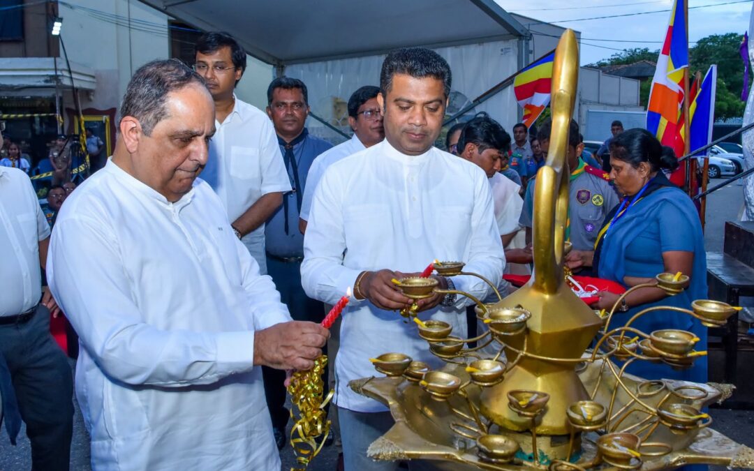 Second Day of “Poson Comes to Colombo”