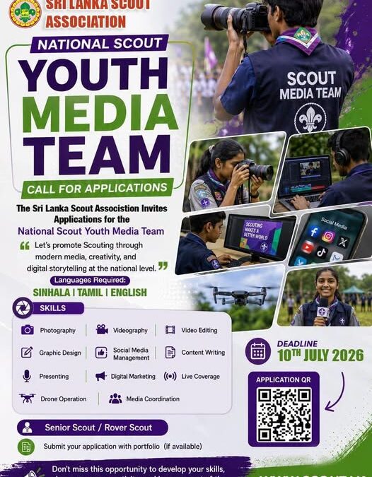 Calling Applications for the National Scout Youth Media Team