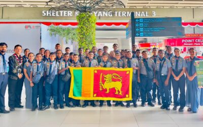 🇱🇰 𝗦𝗿𝗶 𝗟𝗮𝗻𝗸𝗮 𝗖𝗼𝗻𝘁𝗶𝗻𝗴𝗲𝗻𝘁 𝗔𝗿𝗿𝗶𝘃𝗲𝘀 𝗶𝗻 𝗜𝗻𝗱𝗼𝗻𝗲𝘀𝗶𝗮 𝗳𝗼𝗿 𝘁𝗵𝗲 𝟭𝟮𝘁𝗵 𝗜𝗻𝗱𝗼𝗻𝗲𝘀𝗶𝗮 𝗦𝗰𝗼𝘂𝘁 𝗝𝗮𝗺𝗯𝗼𝗿𝗲𝗲🇮🇩